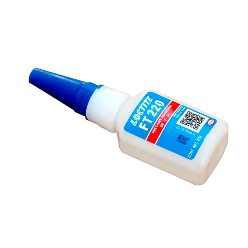 Henkel loctite FT220 20g  clear liquid super glue  fast curing repair shoes