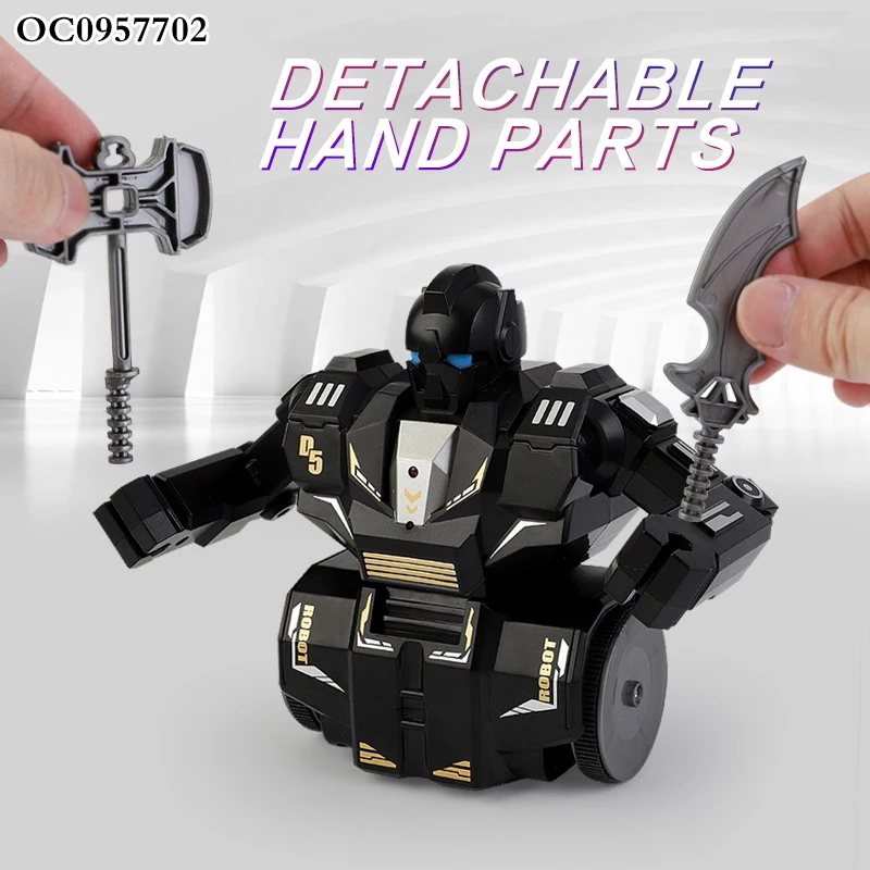 Newest 2.4G 7CH rc fighting robot toy remote control battle robot for kids