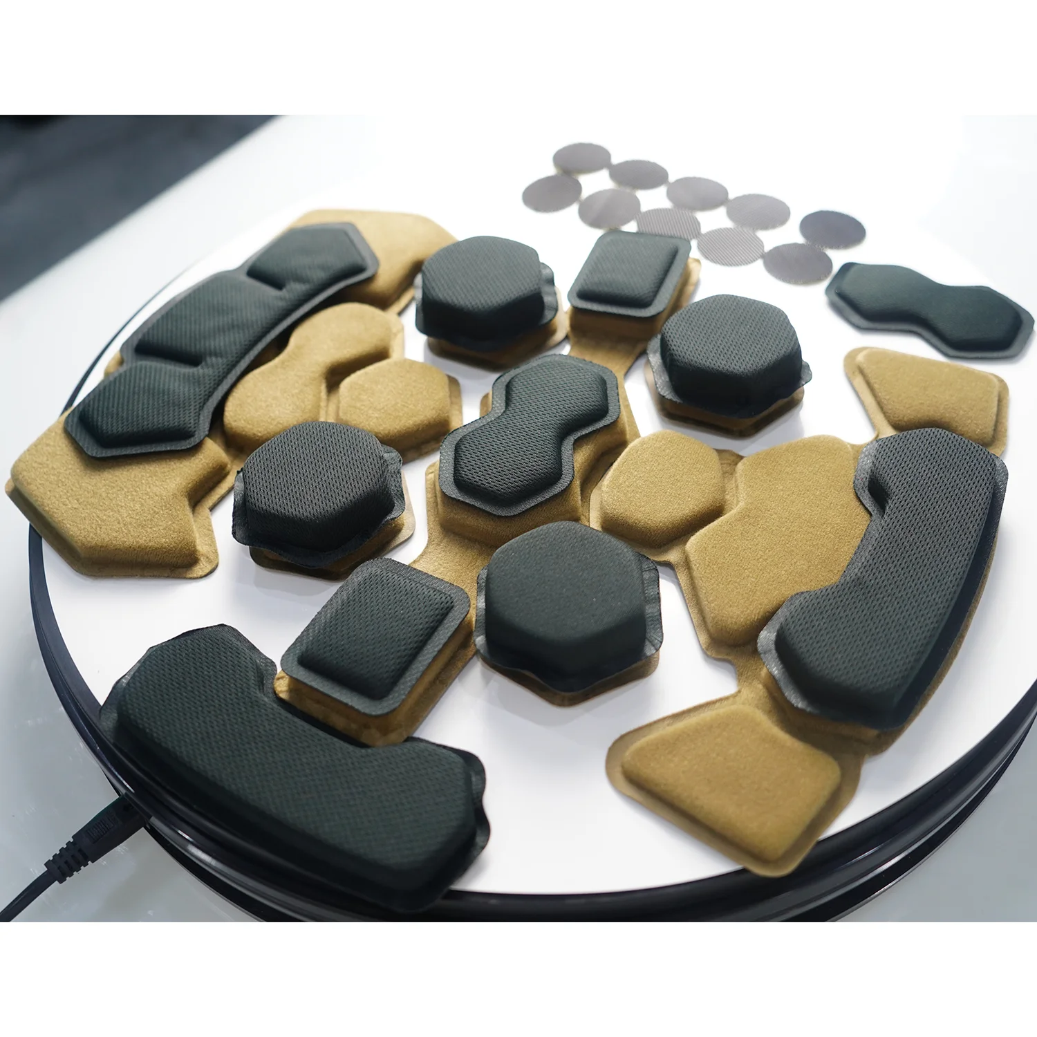 REVIXUN EX Helmet Internal Memory Foam Pad Protective Mat Wendy Helmet Pad Combat Helmet Liner System