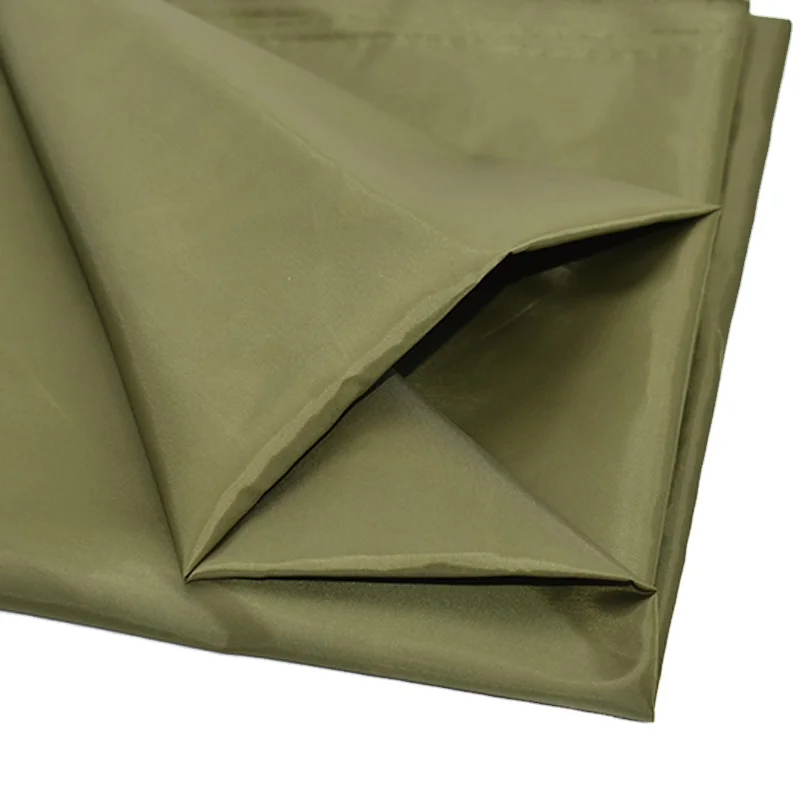  190t Four Side 100d Spandex Lining With Slub Flat Weave Polyester Stretch Taffeta Fabric For Evening Casual