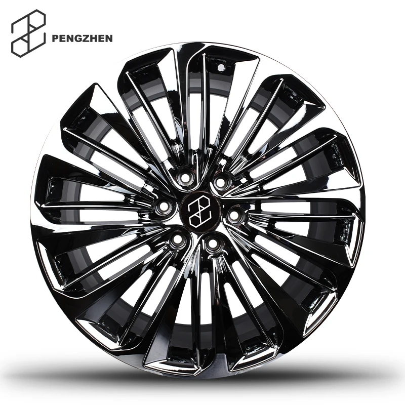PENGZHEN passenger car 6x139.7 18 20 22 inch black chrome  aluminum wheel rims for cadillac escalade