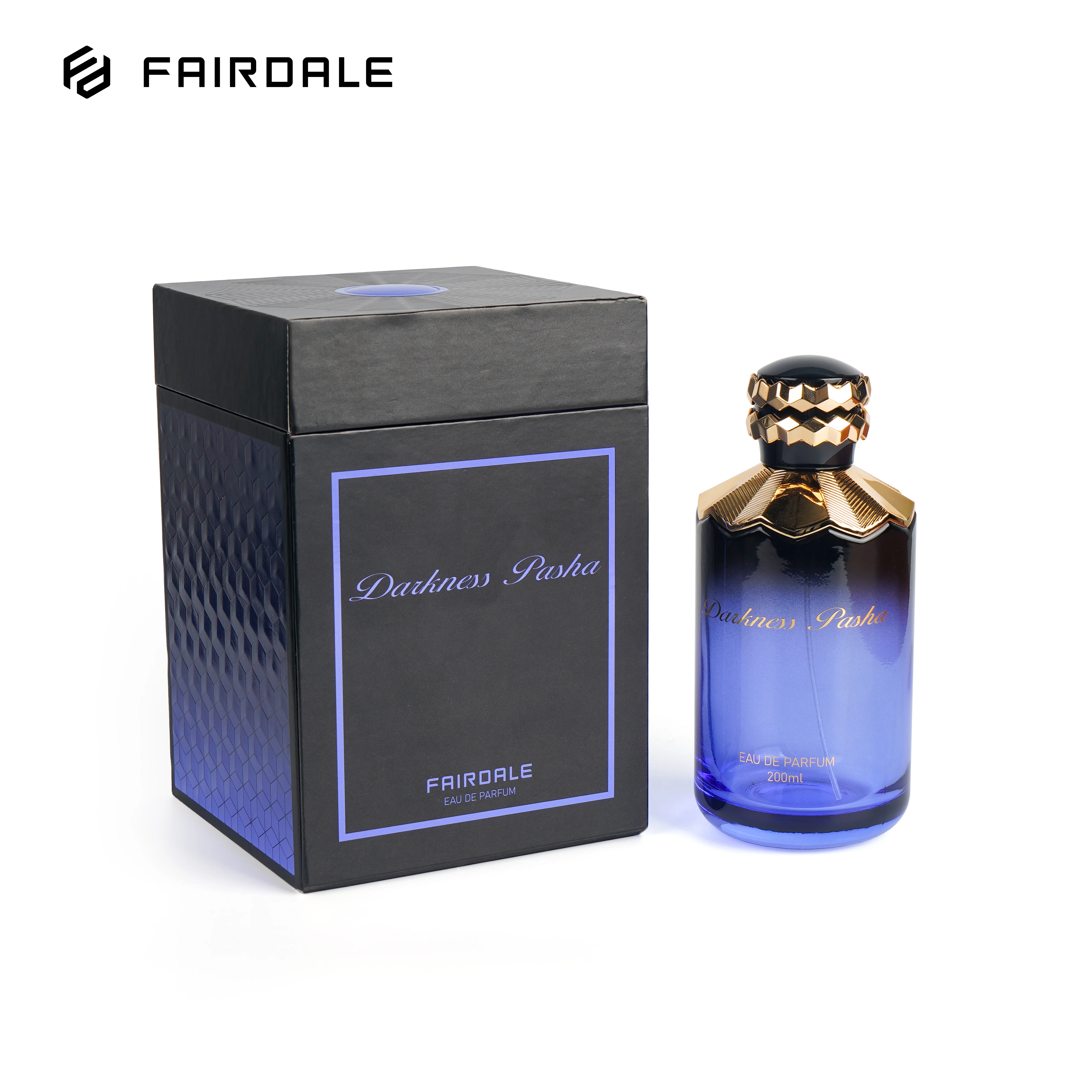 High End Unique Customize 100ml 200ml Spray Empty Refillable Glass Perfume Bottles With Box Packaging