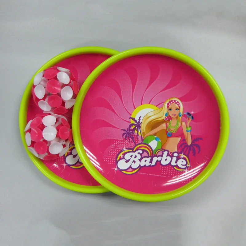 Sticky Ball Game LED Suction Cup Ball Wheat Straw Fiber Bats Toy