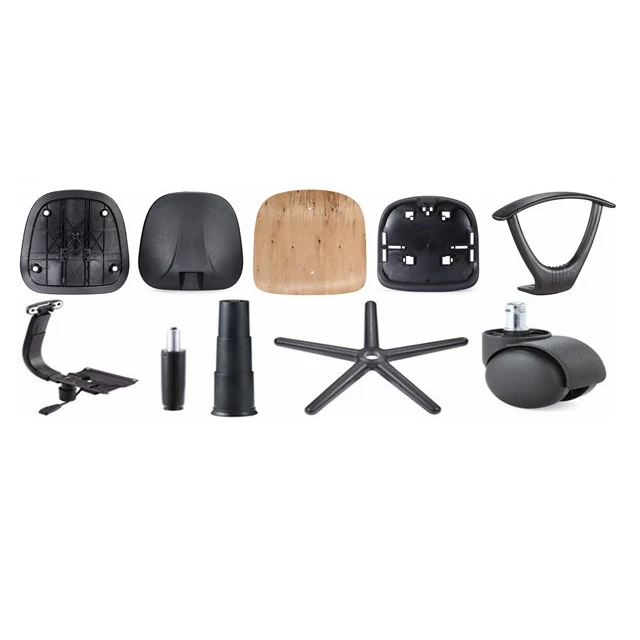 Silla Office Chair Kits Parts Swivel Chair Frame Curved Plywood Chair Components