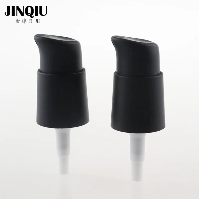 white treatment pump 20/410 left-right lock lotion pump cream dispenser pump