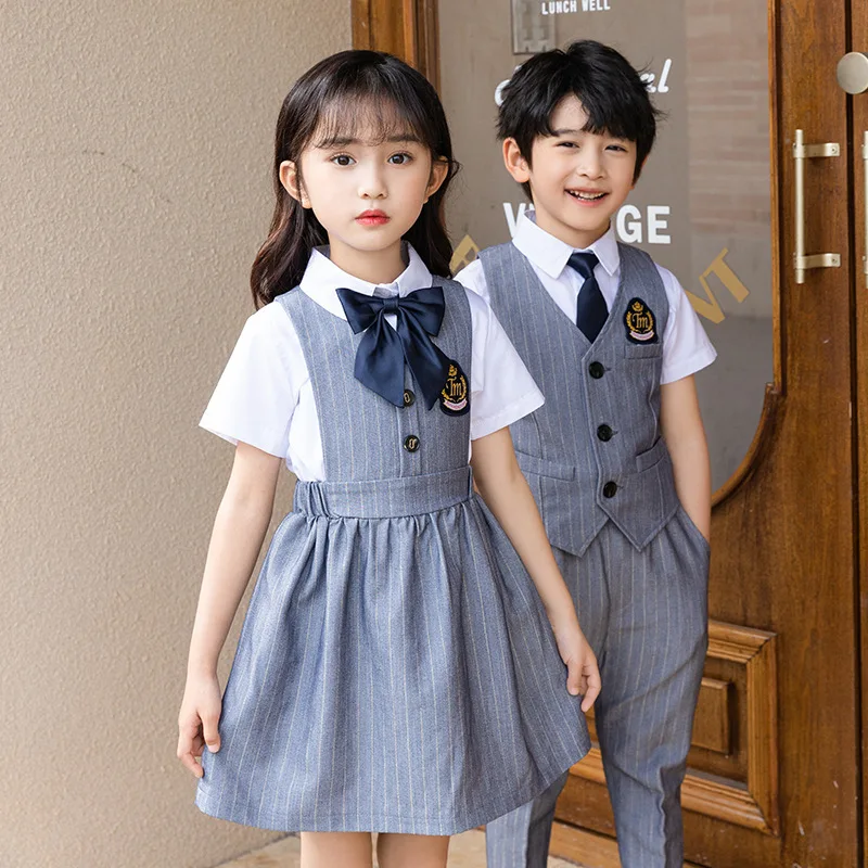 all season custom unisex private high shirt school shirts uniform white fabric oem jk kindergarten blazer suit school uniforms