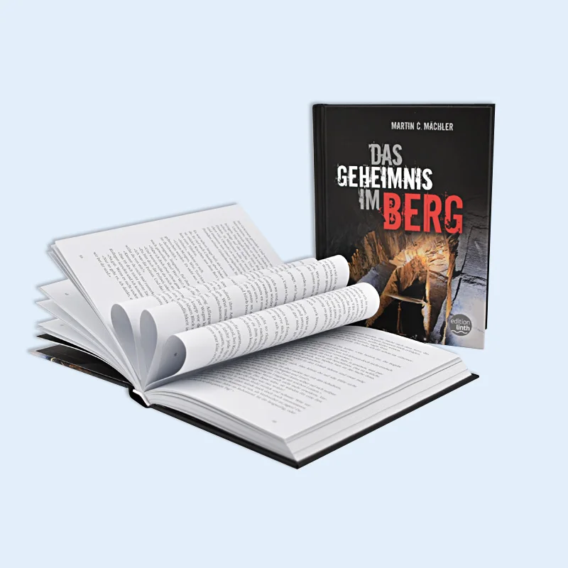 Высококачественная классическая Книга в твердом переплете, матовая ламинированная обложка с книжными знаками