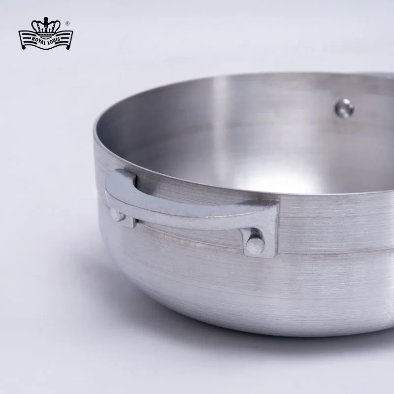 Sanding aluminum 13pcs cooking pot set with lid casserole sauce pan stockpot cookware african aluminum pots and pans kitchenware