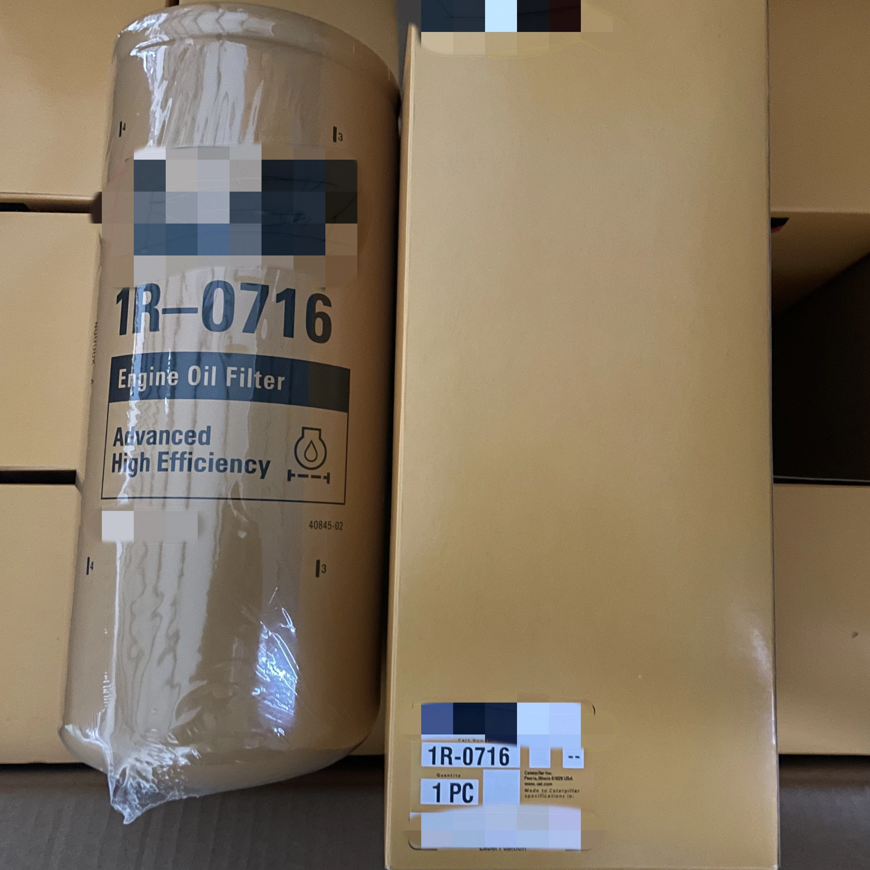 Эффективные детали двигателя LF691 LF691A P554005 P554105 1R0716 - масляный фильтр для грузовика