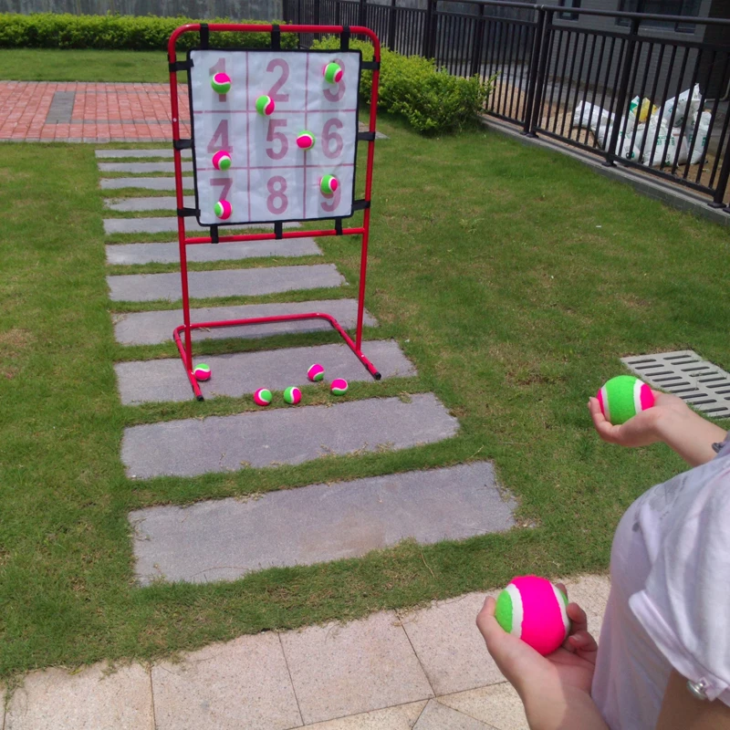 Outdoor Game Accessories Magic Throwing Sticky  Baseball Training Board Beach Game Sports Sucker Sticky Ball