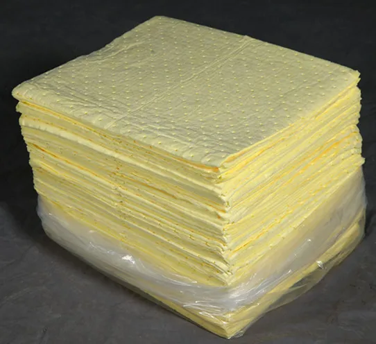 Custom Printing Logo Oil Absorbing Pat For Fuel Spill Absorbent For Safety