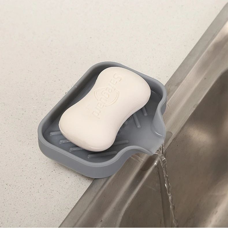 2024 Multipurpose Non scratch Steel Scrubbers Soap Dish washing Scrubbing Tools Kitchen Pads Cleaning Silicone