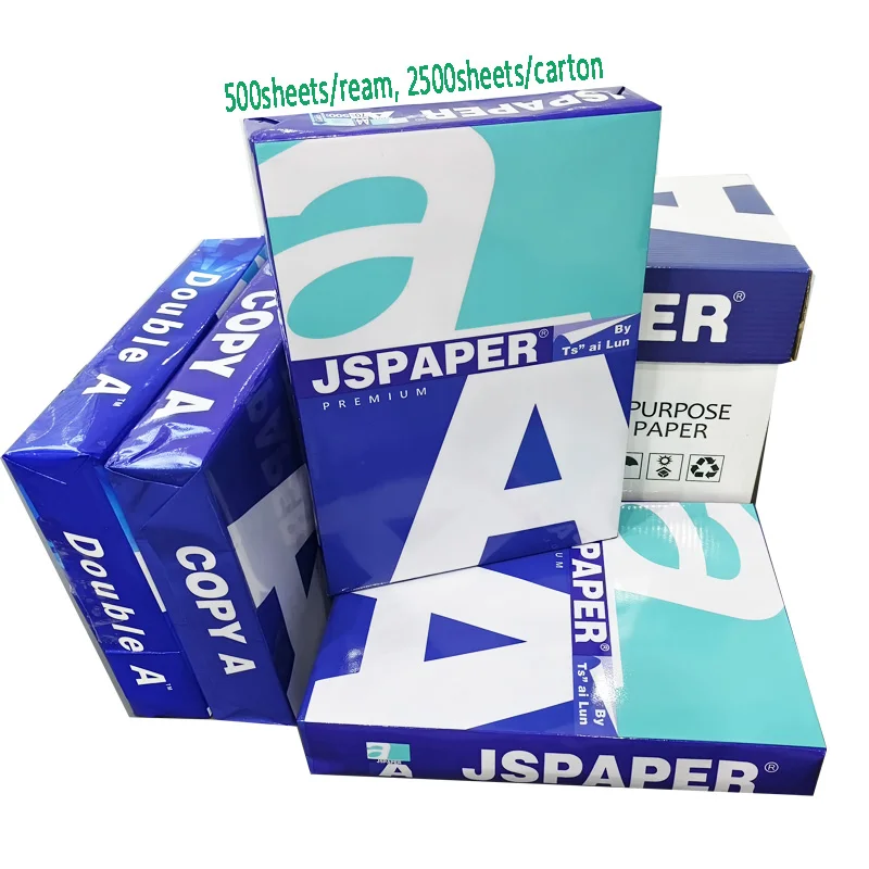 Reliable supplier high quality 70gsm white printer wholesale copy a paper bond ream office paper a4 format 80 gsm 500 sheets