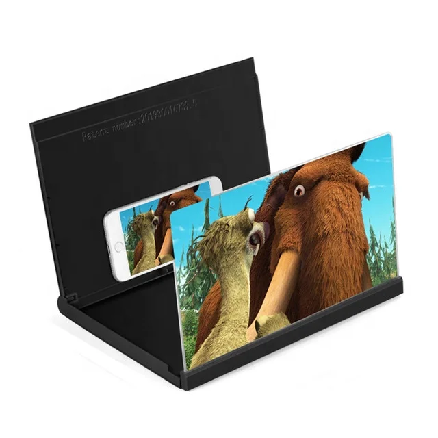 2020 Hot Selling Products 6D Projection 12-Inch 14-Inch Screen Enlarged Folding Mobile Phone Screen Magnifier