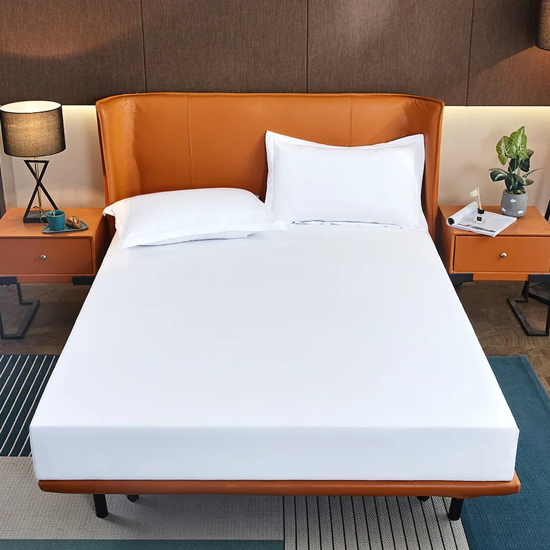 Hypoallergenic Bed Cover Terry Cotton Waterproof Mattress Protector Cover