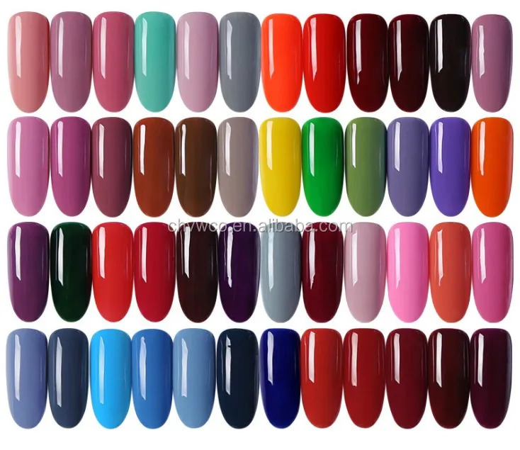 Bulk buy from China nail and gel polish V&W gel polish factory 3 step led uv gel