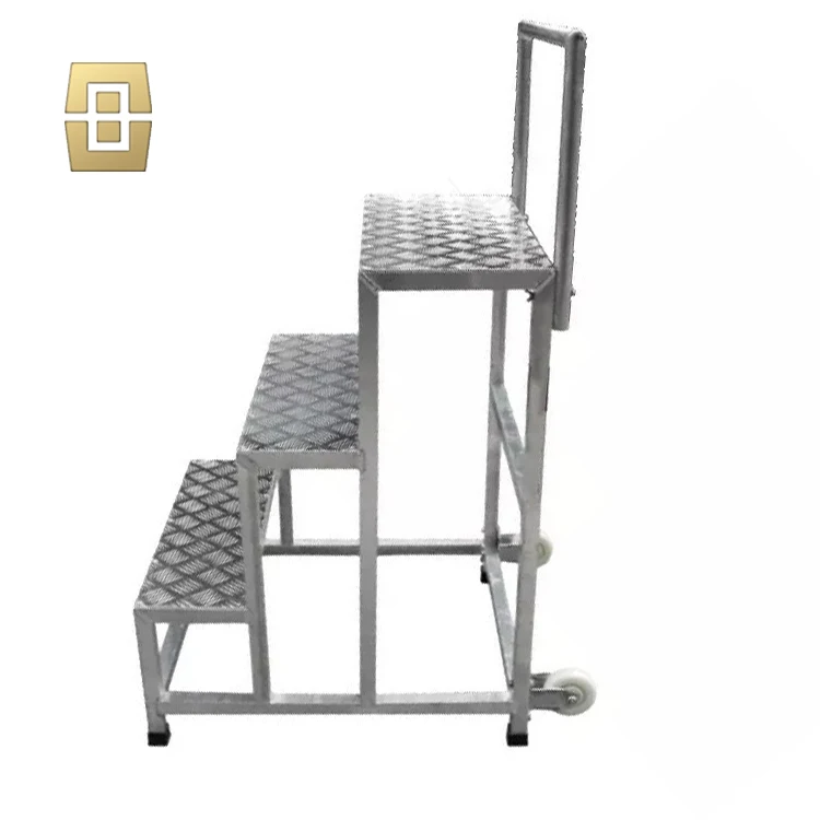 Removeable mobile Ladders stairs roller staircase moveable staircase