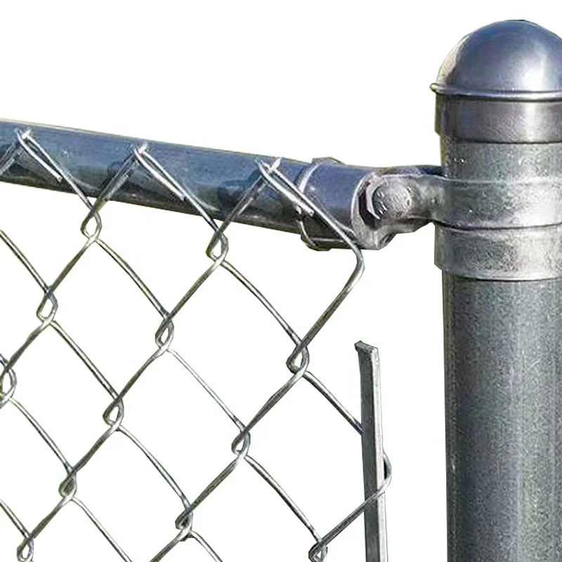 Wholesale customized 6ft galvanized chain link fence in steel wire mesh/6-foot-chain-link-fence
