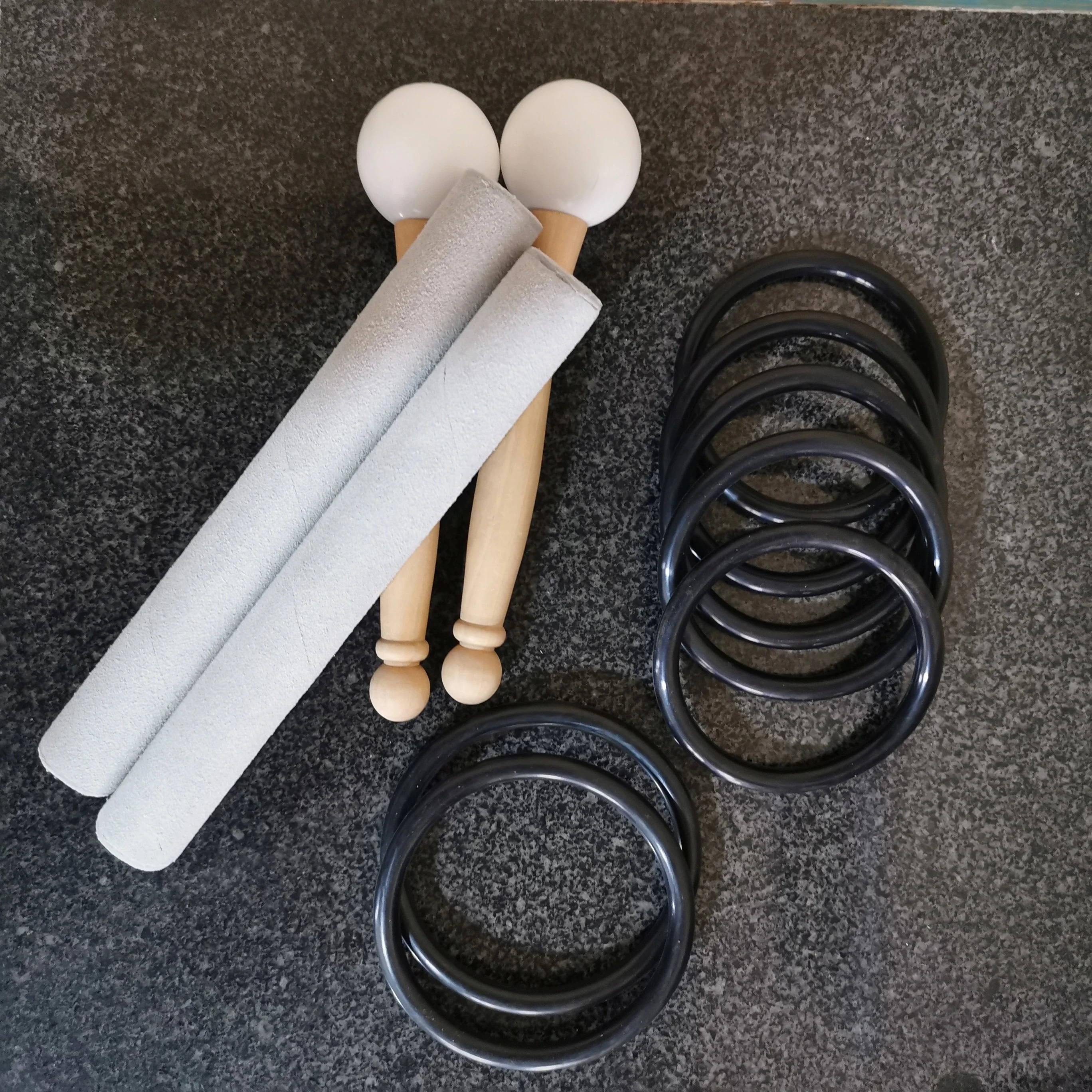 KVKA 8-14 Inch Half Colored Chakra Frosted Quartz Crystal Singing Bowl Gradient Design With Cases