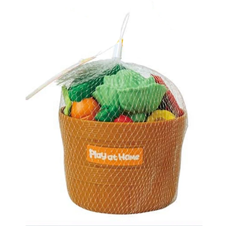 2020 Hot sale plastic kids pretend play kitchen set funny role play kitchen toys set with fruit and vegetable