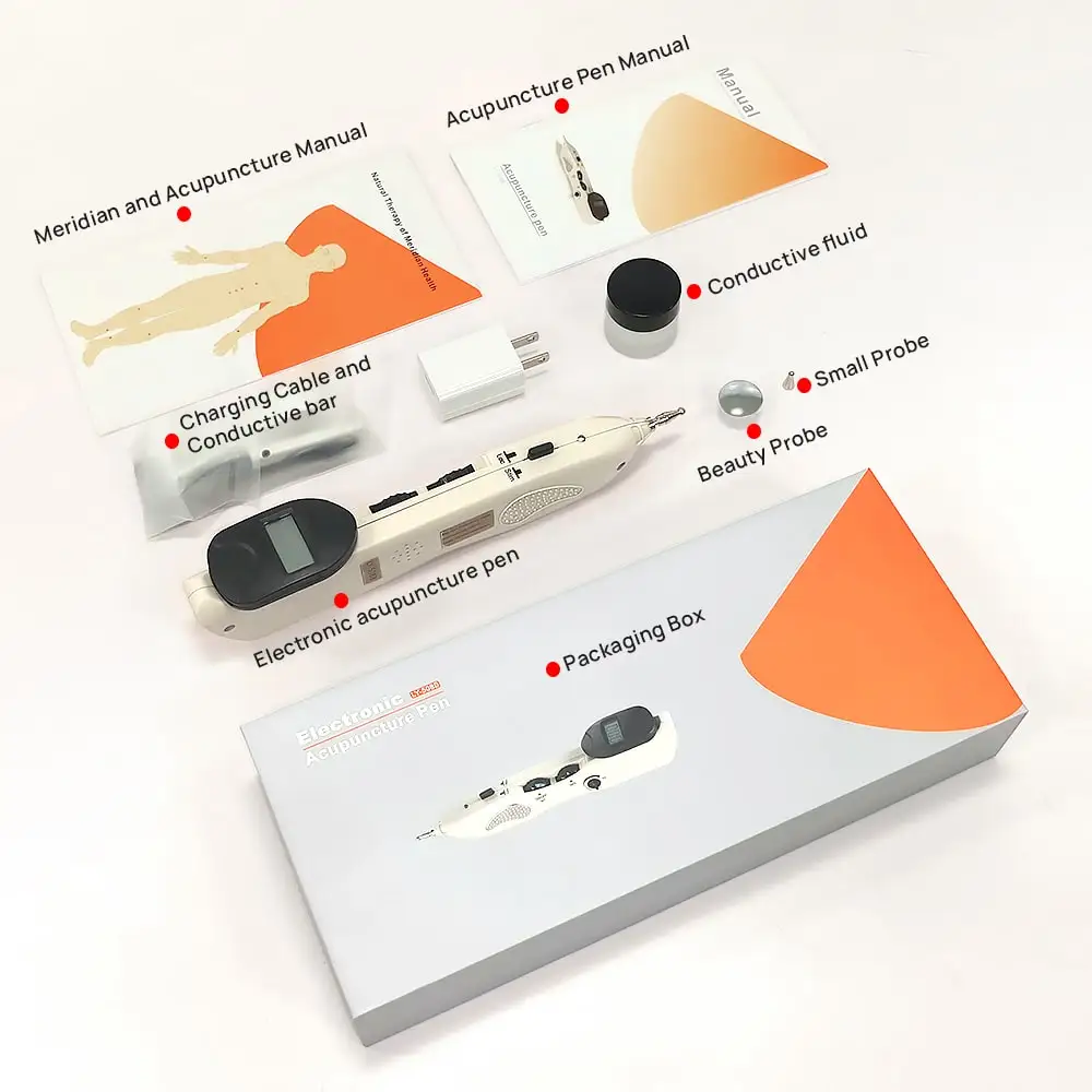 Spectrum magnetic physical acupuncture point detector with patents