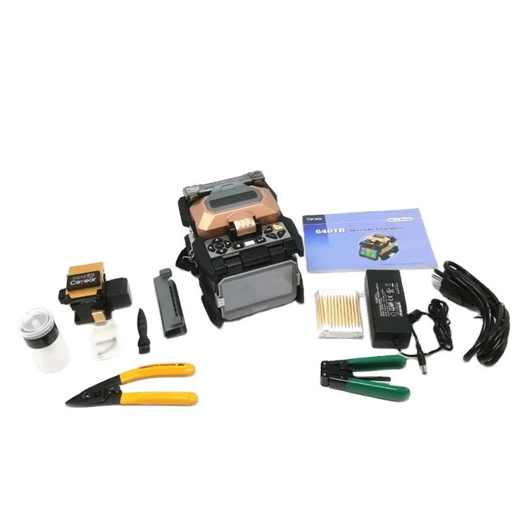Supply High Precision Portable Fiber Optic Splicing Kit Splicing Machine Fiber Optic Fusion Splicer