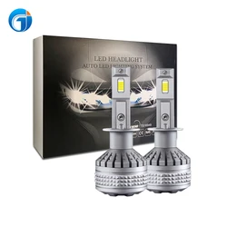 Q7 90W 6500k 24000lm high power dual copper led chips waterproof aftermarket accessories can bus h11 led headlight
