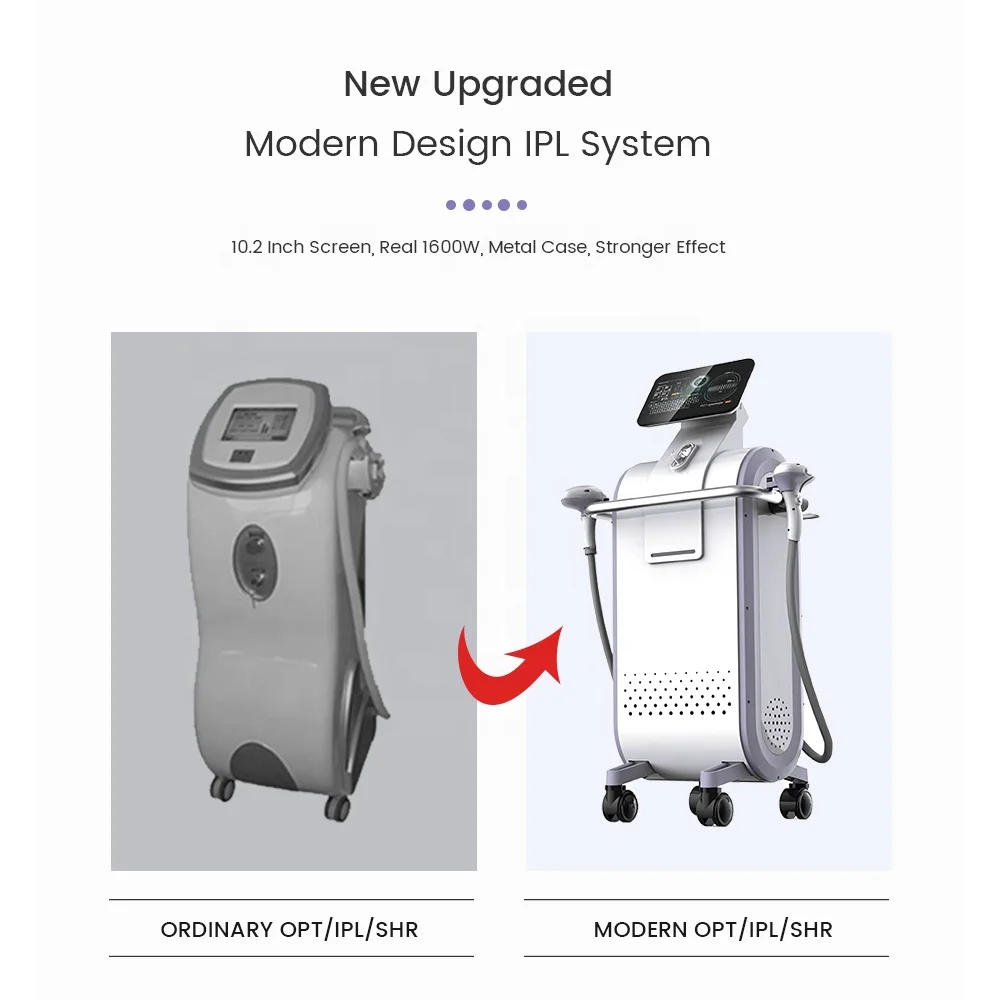 HOT Professional shr+e-light+ipl+rf machine hair removal opt Pigment Removal beauty machine