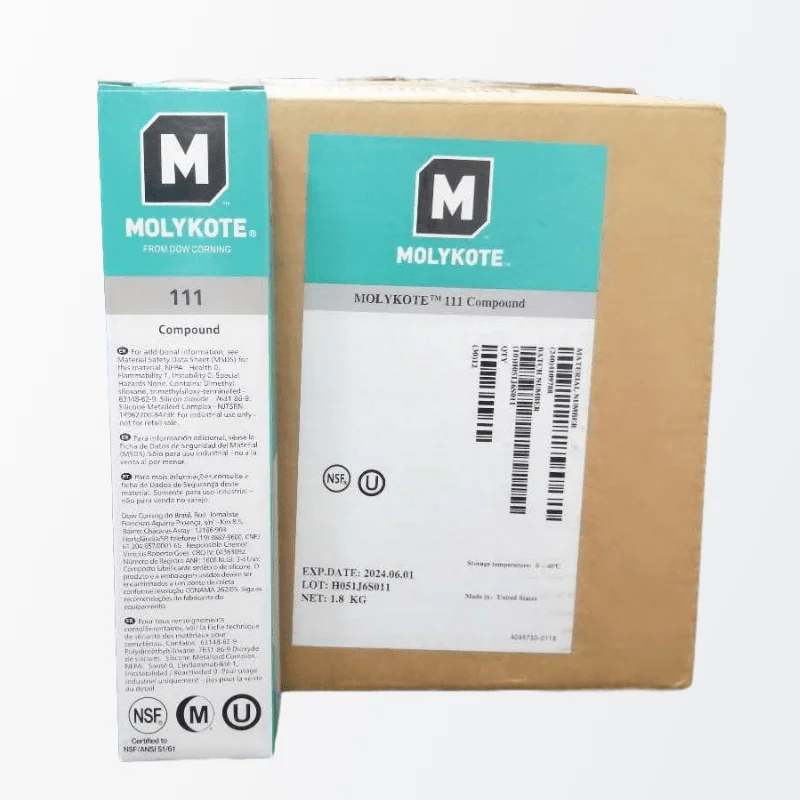 MOLYKOTE 111 waterproof grease, silicone sealant, o-ring grease for valves