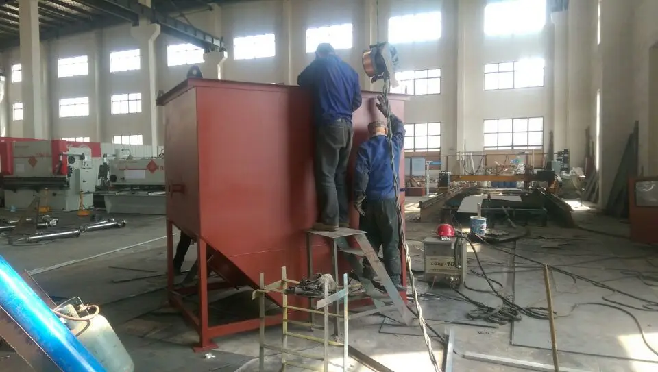 qingdao jinwantong CPI corrugated plate intercepter  cpi corrugated  oil water separator equipment grease trap 100m3  technology