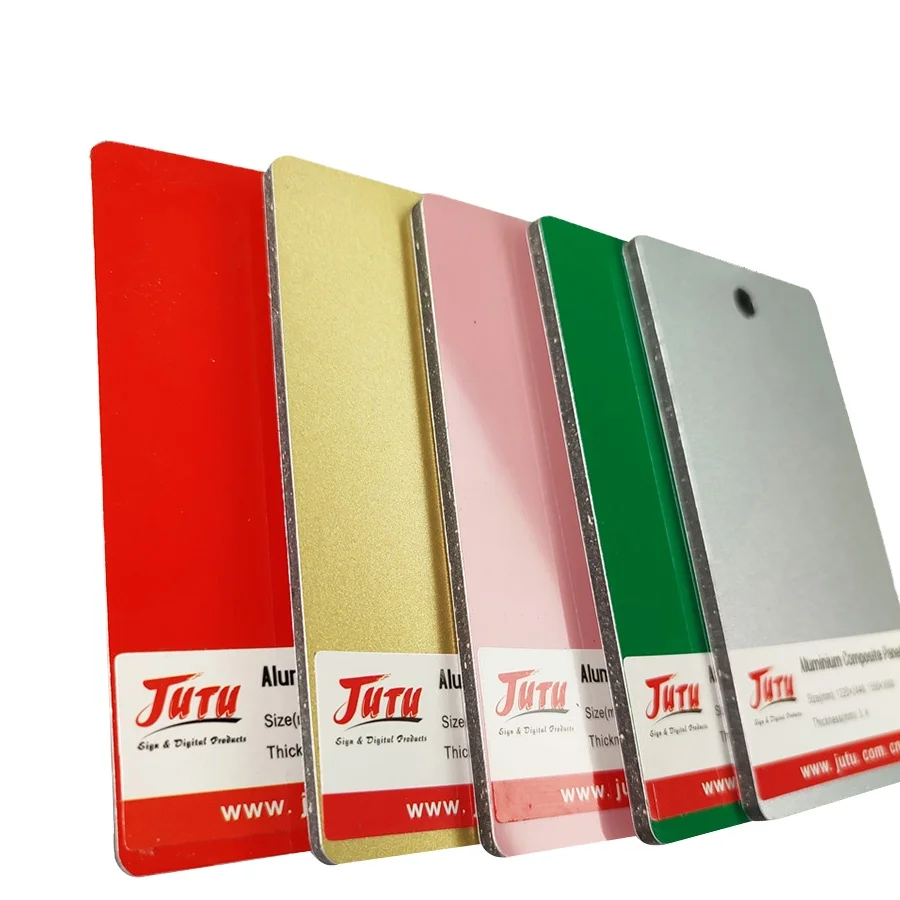 Алюминиевая композитная панель JUTU 3 мм 4 мм, алюминиевая ACP