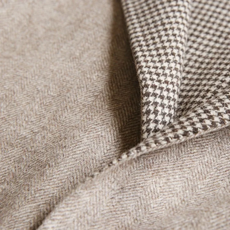 New Fashion Female Wholesale OEM Mid Length Alpaca Winter Wool Coat  for Women