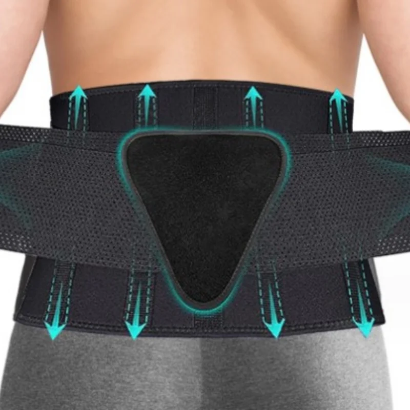 Unisex Back Brace Working Safety Breathable Lumbar Back Belt Anti-skid Lumbar Support Adult