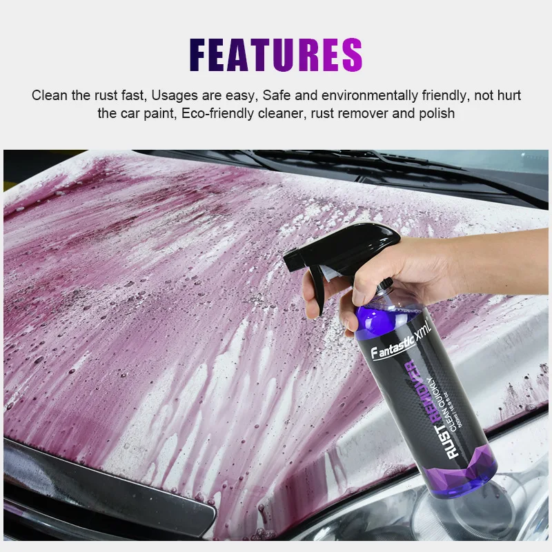 Rust Remover Acid Korean Premium Microfiber Wheel Brush Cleaner Car