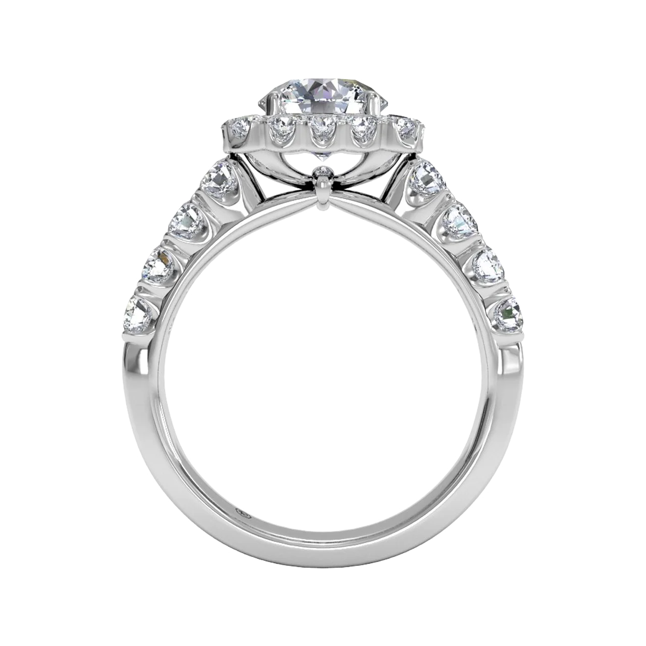 MEDBOO Masterwork подушки Halo тонкой VVS Гра 3ct с покрытием 18-ти каратным белым Золотое Настоящее Муассанит ювелирных изделий обручальное кольцо с бриллиантом