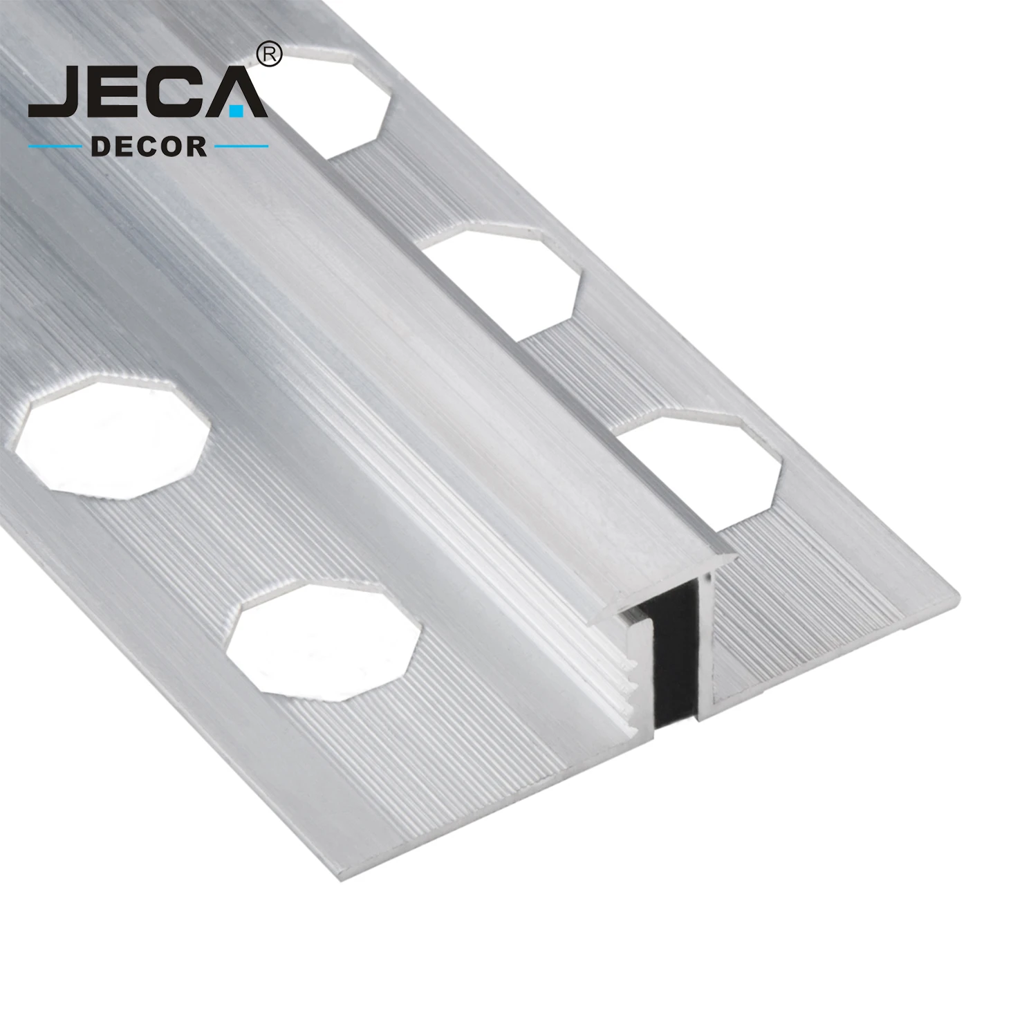 Foshan JECA Aluminum Movement Joint Profiles For Floor Transition High Quality Aluminium Tile Trim Factory Price