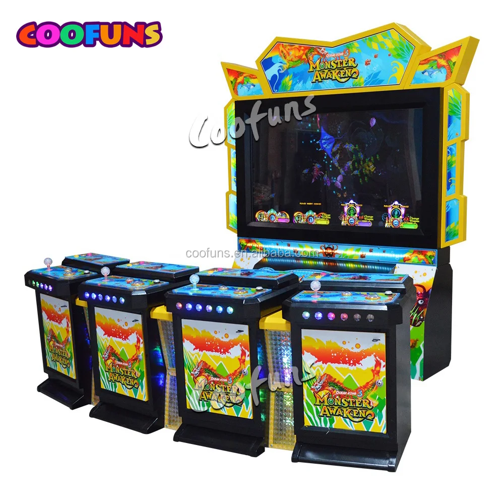 IGS Ocean King 3 Plus Poseidon Realm Fish Arcade Game Machine 4 Players Fish Game Board