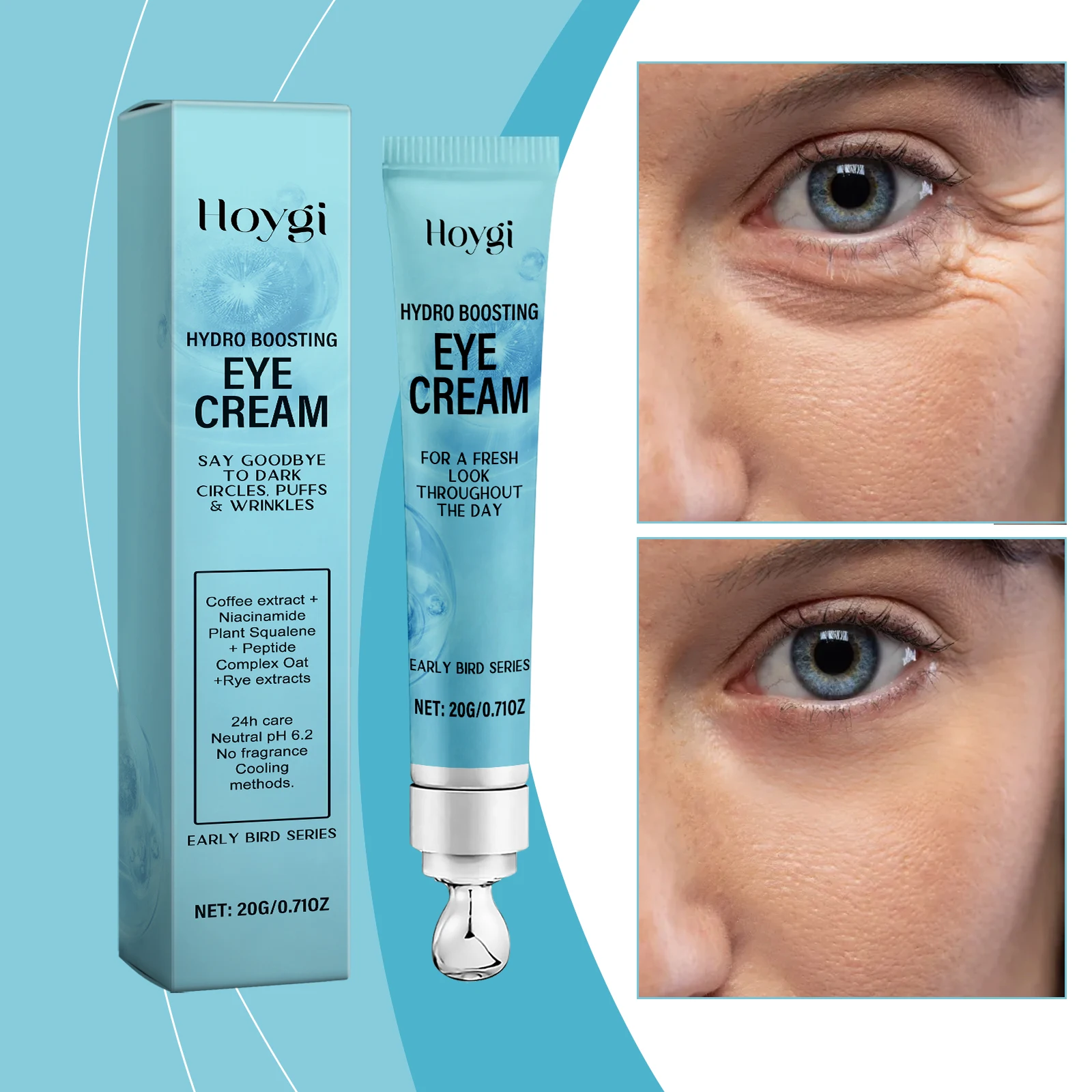 Anti-wrinkle Firming Eye Cream Eye Essence Lighten Fine lines, bags and dark circles Moisturizing Eye Cream