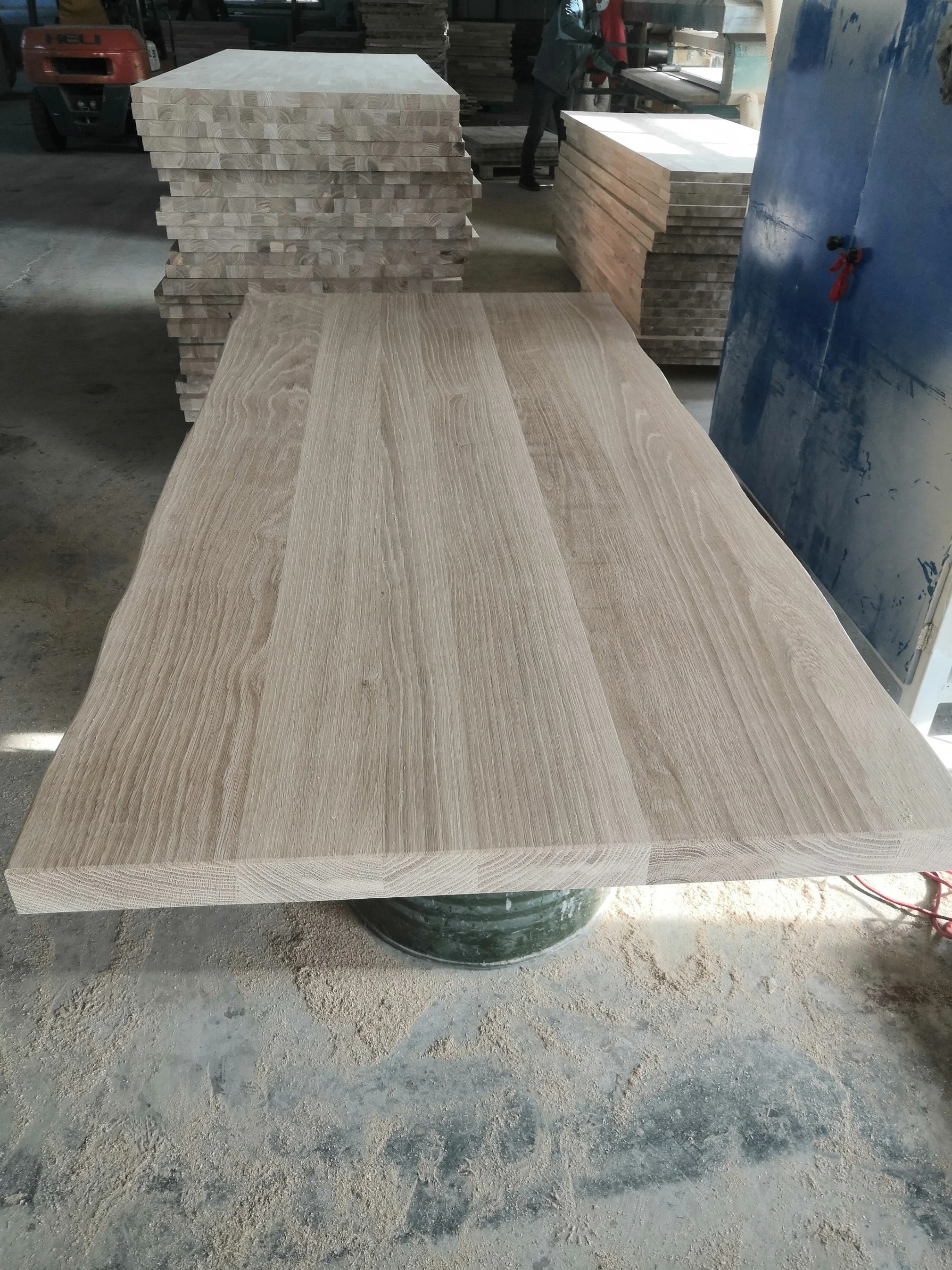 white oak solid board