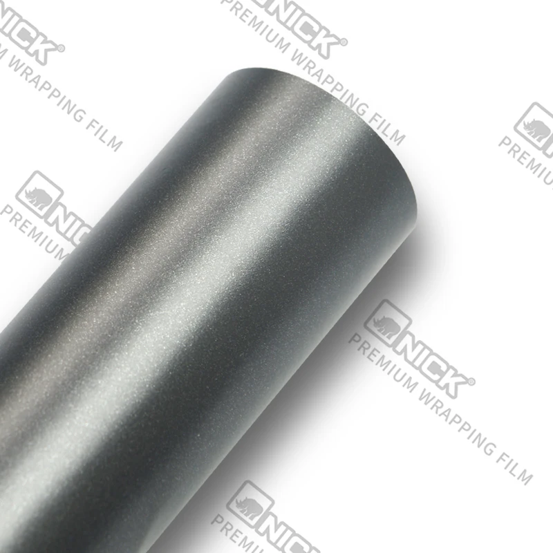 Автомобильная виниловая пленка с пузырьками воздуха свободное пространство серый метеорит графит