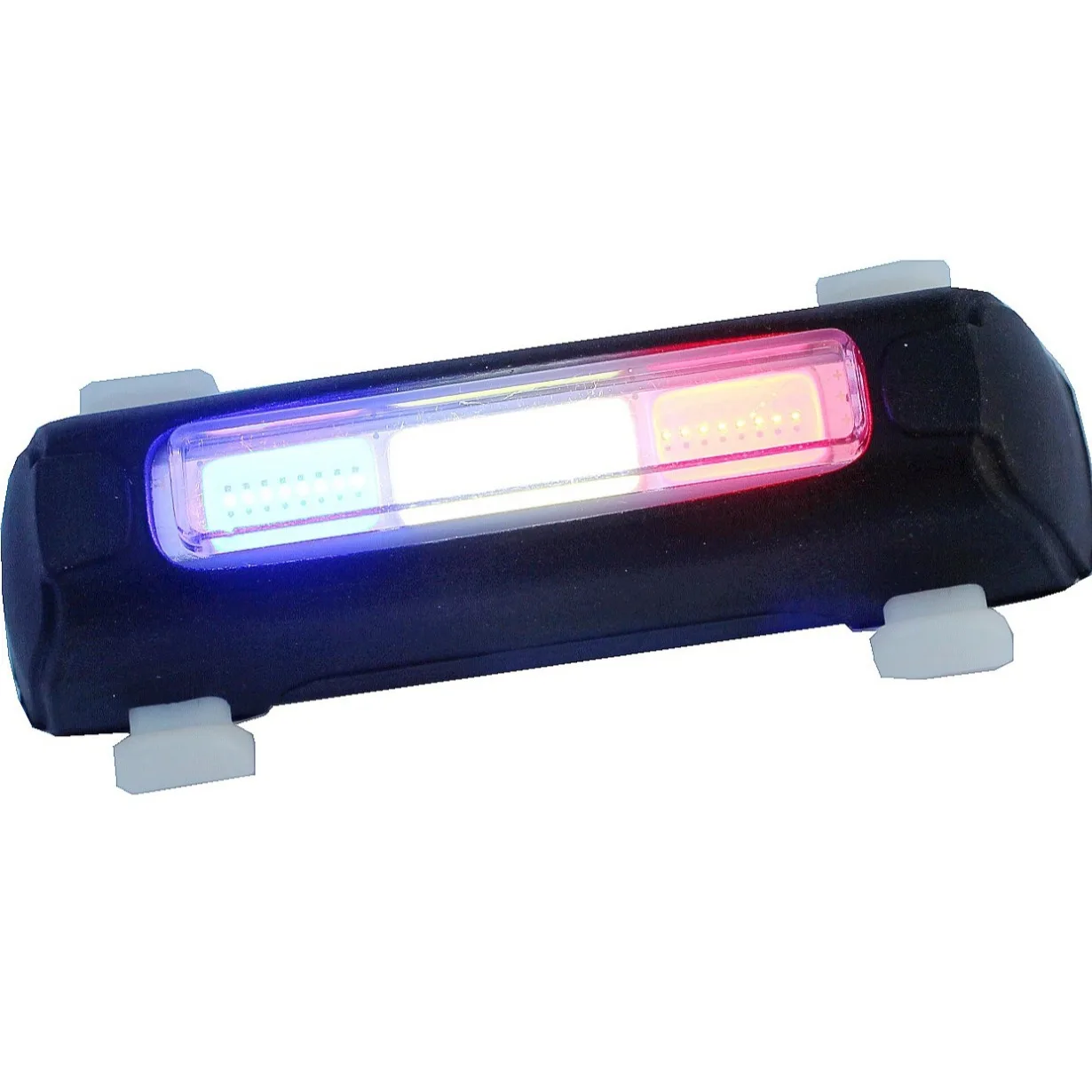 New Bicycle Taillight Safety Indicator Riding Equipment Usb Charging Tricolor Taillight
