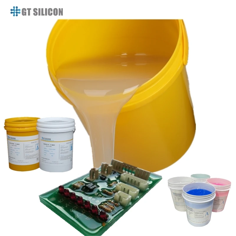 Two-Parts Electronic Potting Silicone Compound Use for LED