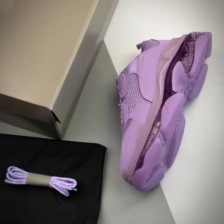 Wholesale original brand shoes Balanciaga thick-soled increased cushioning Triples casual shoes