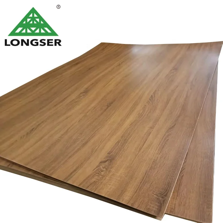 High Gloss Mdf Egger Melamine Board Mdf Brown Melamine Board