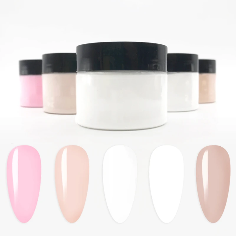 Wholesale Nails Salon Professional Products Aurora Powder Nail Art 6 Colors Acrylic Chrome Powder UV Gel Nail Polish Dip Powder