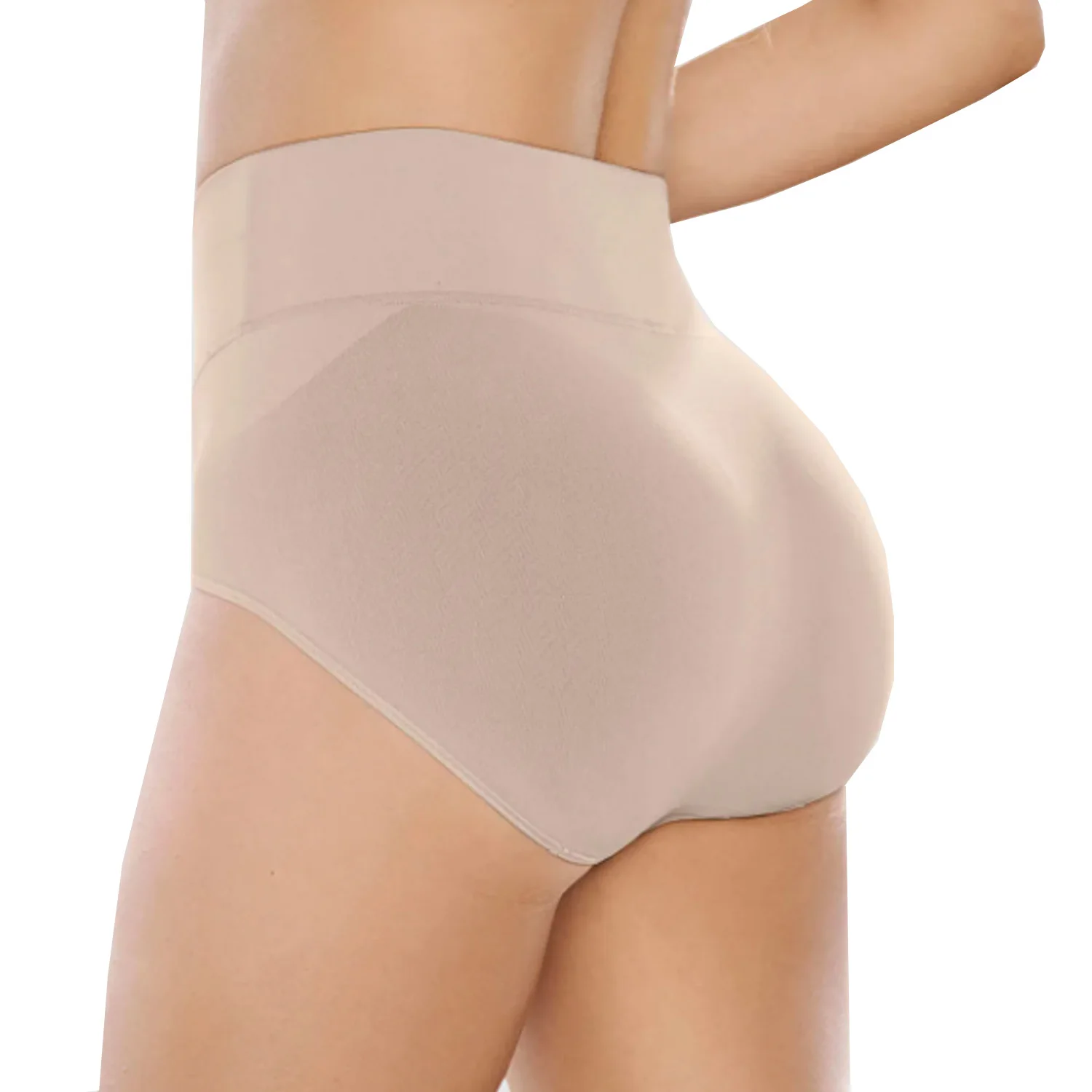 Women Body Slim Lift Butt Shaping Brief Female High Waist Body Shaper Control Abdominal Underwear