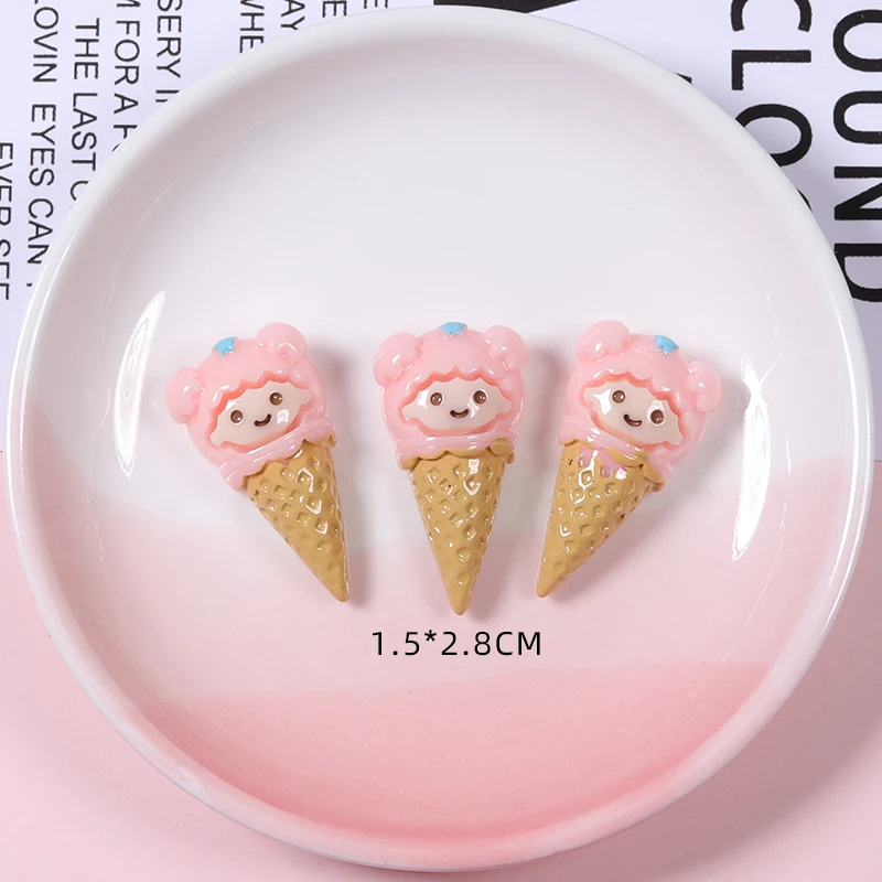 Supply Epoxy Resin Simulation Food Mold Ice Cream Accessories Slime Charms with Large inventory