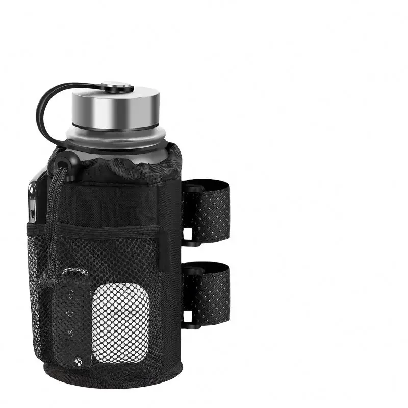 BSCI factory Can Coolers Roll Bar Water Bottle Holder for UTV Wheelchair Walker Bike Golf Cart Scooter and Boat 8-32oz Bottles