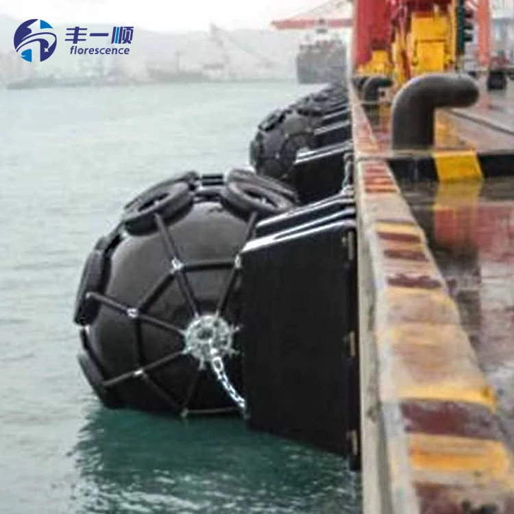 Yokohama Fender For Ship Protection Pneumatic Rubber Fender  Natural Rubber Inflatable Fender For Marine Use