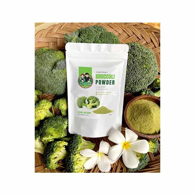 Broccoli Powder From Thailand Made From Fresh Vegetables From Thailand No Sugar Vegan Organic No Color No Favors No Preservative
